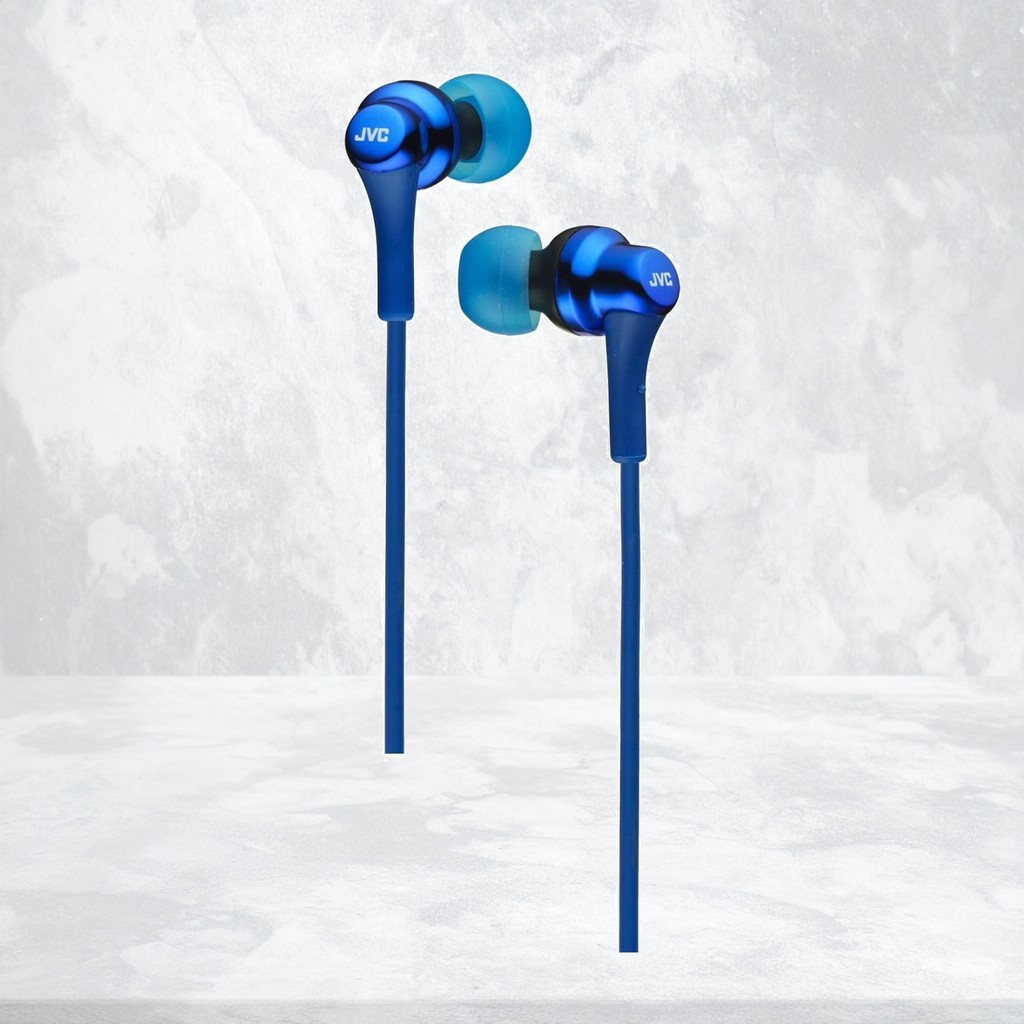 JVC Kenwood JVC HA-FX26-A Wired In-Ear Headphones, Blue