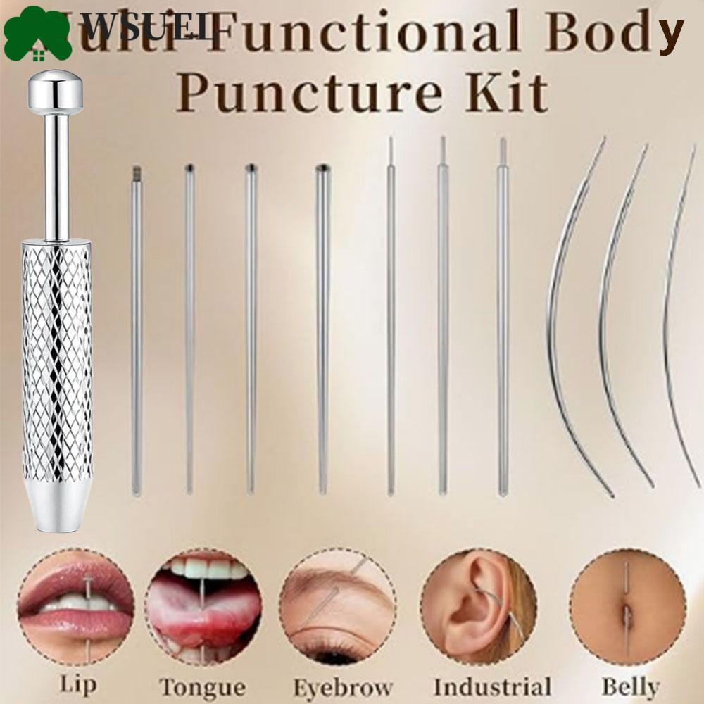WSUEL Piercing Taper Tool, Dụng cụ bôi bông tai chuyên nghiệp Dụng cụ xỏ khuyên khuyên, Dụng cụ xỏ k