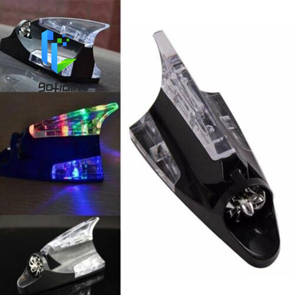 Đèn cảnh báo an toàn tự động GOFIDIN, Đèn LED cảnh báo hình vây cá mập chạy bằng gió, Đèn trang trí 