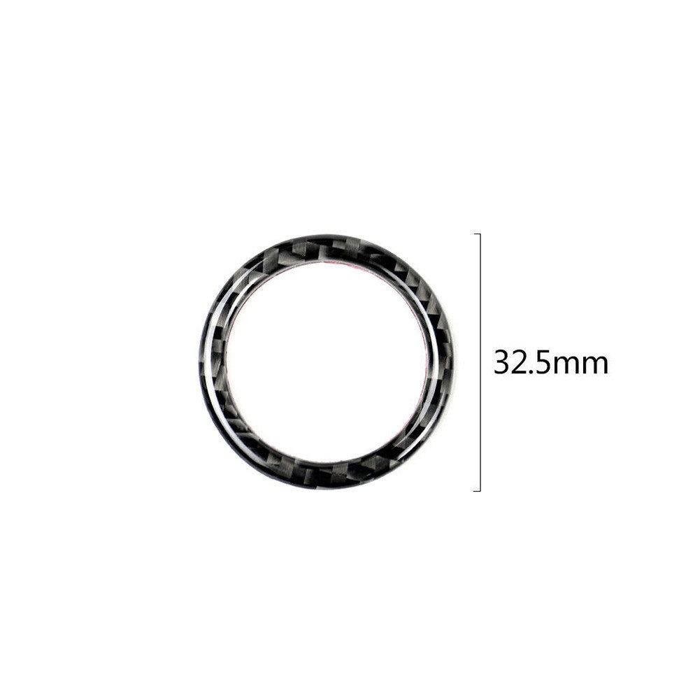 Nút dừng khởi động động cơ bằng sợi Carbon lâu trôi cho BMW E90 E92 E93