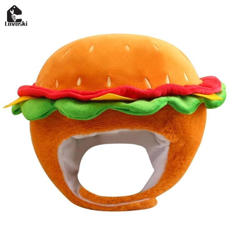 Mũ Hamburger Chất liệu đệm ngộ nghĩnh Mũ Burger Mũ nón trông thực tế cho bữa tiệc