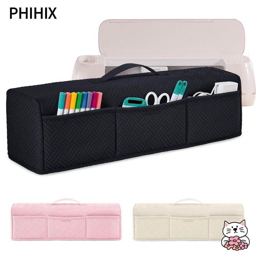 Vỏ máy PHHIX, Có thể gập lại có túi che bụi đệm, Nhẹ cho phụ kiện Cricut cho Cricut Maker 3 / Maker 