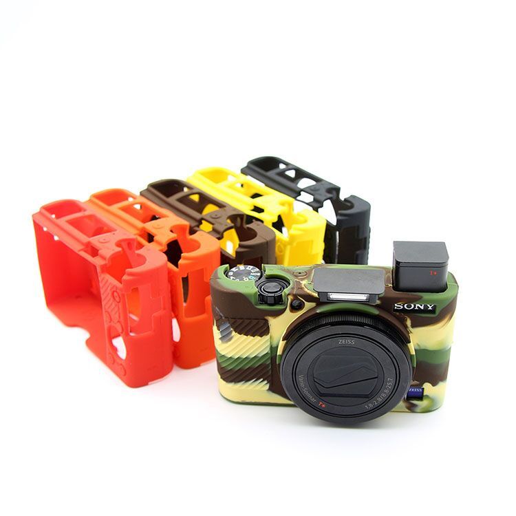 Thích hợp cho máy ảnh Sony RX100 Ốp lưng silicon RX100IV RX100 M5 M3 M4 M6 M7