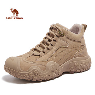 CAMEL CROWN SPORTS Giày bốt Martin ngoài trời dành cho nữ Giày đi bộ đế dày chống mài mòn