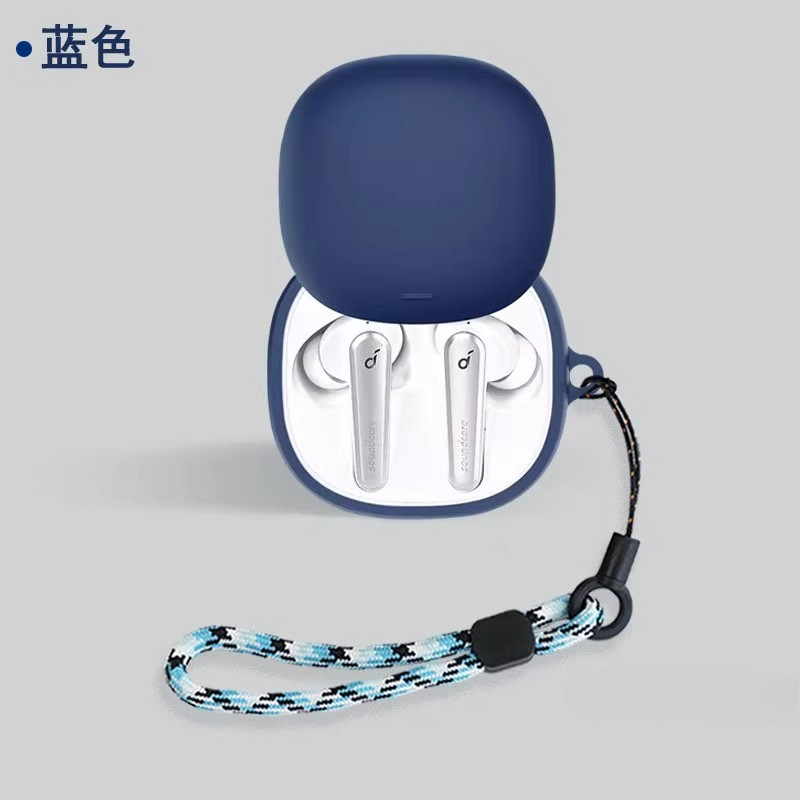 Case for Soundcore Liberty 5 Silicone Soft Case Anker Soundcore Liberty 5 ANC Shockproof Shell Prote