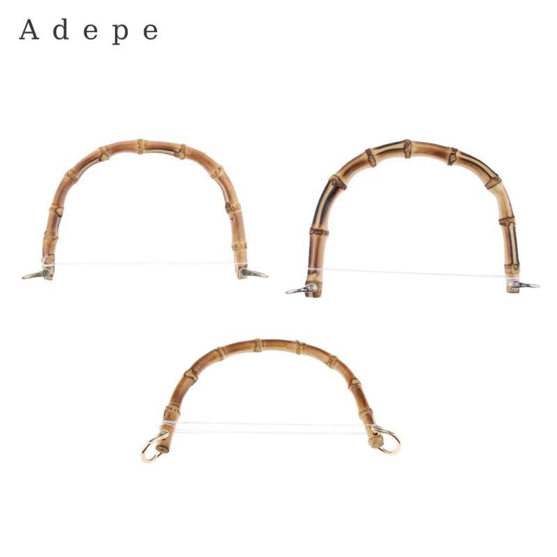 Tre Tự Nhiên DIY Ví Túi Tay Cầm Thay Thế Cho Túi Handmade Túi Xách Tote Ví Làm Đồ Dùng