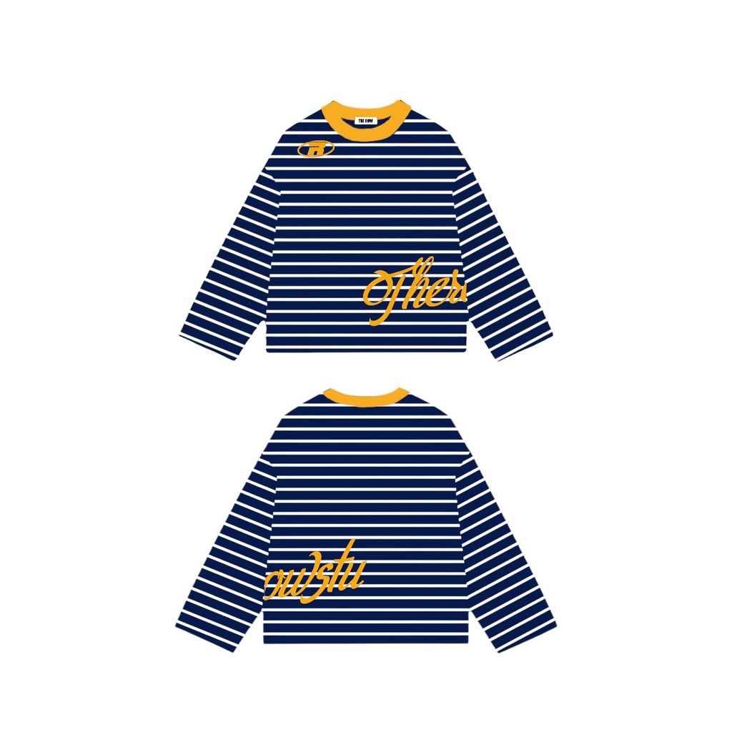 [Ver4] Áo Thun Tay Dài Long Sleeve Boxy THEROW 250gsm Form Rộng Cổ Tròn Unisex Nam Nữ Phong Cách Basic Thoải Mái | BigBuy360 - bigbuy360.vn