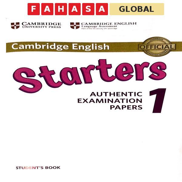 Cambridge English Starters 1 for Revised Exam from 2018 Student's Book