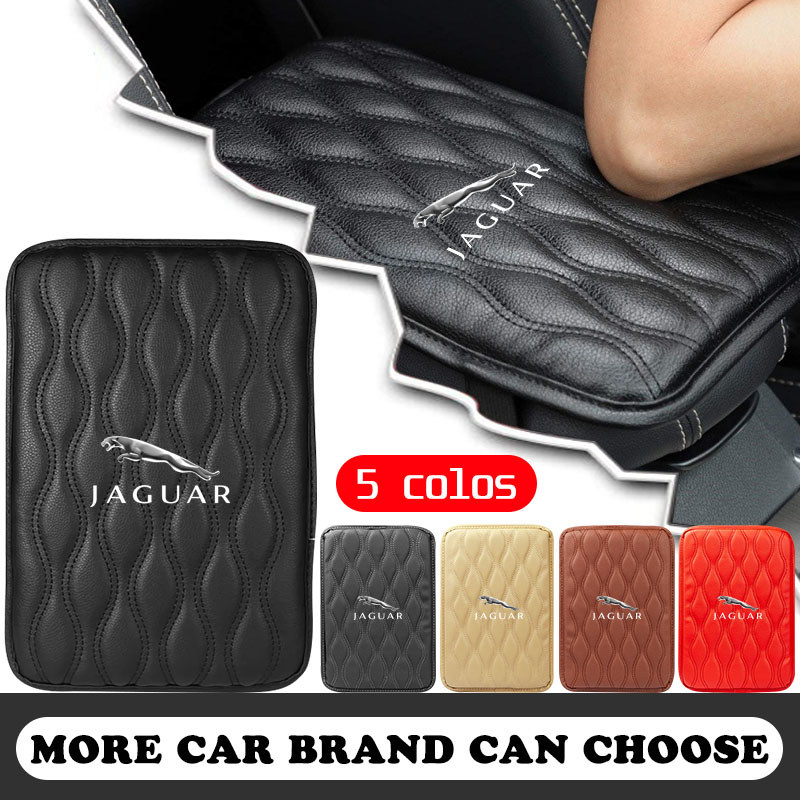 Phụ kiện bọc tay vịn ô tô bằng da PU dành cho Jaguar F-TYPE F-PACE E-PACE I-PACE XF XE XJ X-Type