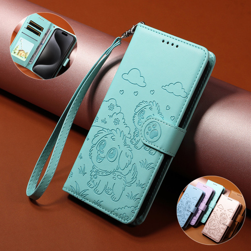 Ốp Lưng Cho Samsung F06 M06 A06 A07 A26 A17 A56 A55 A54 S25 Edge S25 FE Plus Ultra 4G 5G Flip Leathe