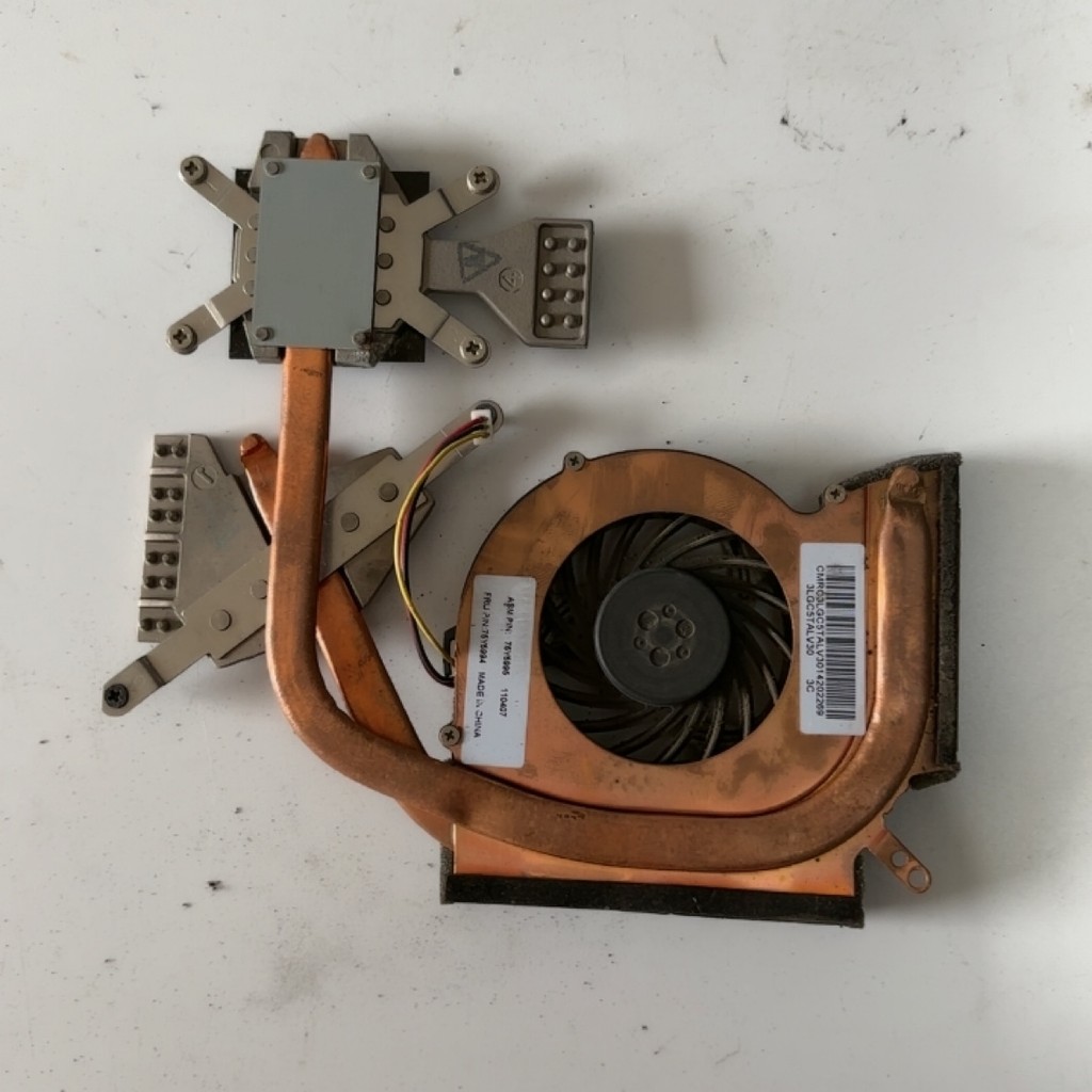 Thinkpad E40 E50 AMD Màn Hình Độc Lập Tản Nhiệt Tản Nhiệt Tản Nhiệt Ống Đồng Dẫn Nhiệt