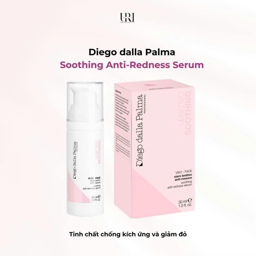 Serum làm dịu giảm đỏ phục hồi cho da nhạy cảm, mao mạch Soothing Anti-Redness Serum 30ml (Diego Dal