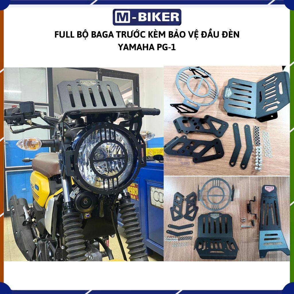 Đầu đèn baga Yamaha PG1 chính hãng từ Mbiker