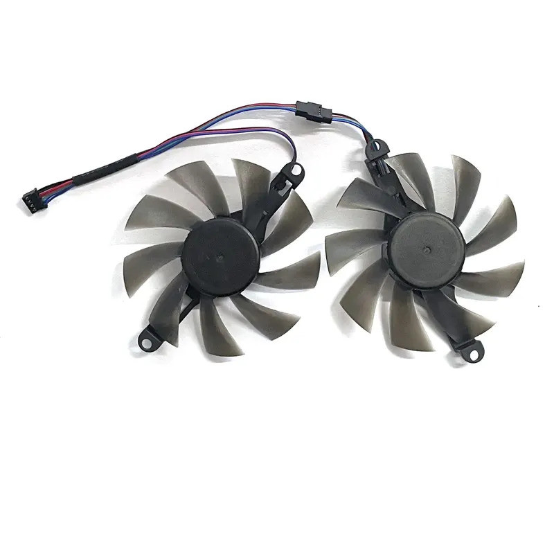 85MM 6600M GPU Làm Mát Card Đồ Họa Quạt Dành Cho AMD AFOX Radeon RX 580 2048SP Cho Nhiều Màu Sắc GTX
