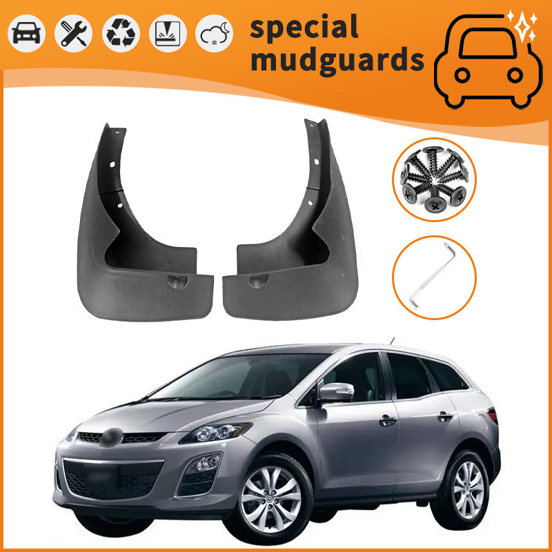 Mazda CX-7 Mud Flaps Splash Guard 2008-2009-2010-2011-2012 Fender Liner Tire Splash Guard cho CX7