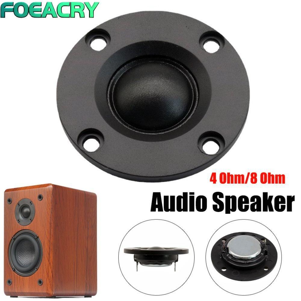 Loa Âm Thanh FOEACRY, Loa Tweeter 4 Ohm / 8 Ohm 10W-20W, Màng Lụa Tròn 52MM