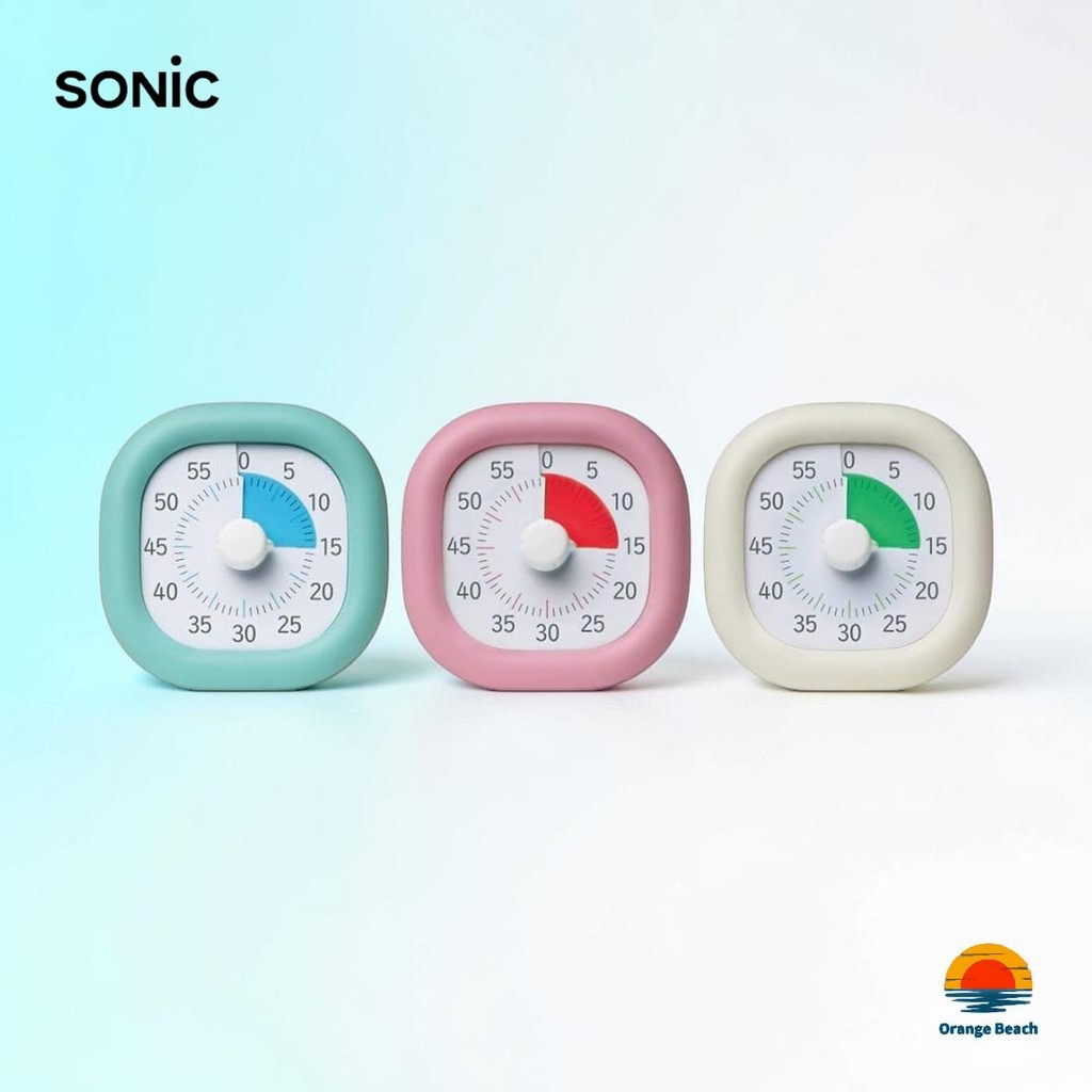 SONIC LV-3062 Dong Ho Hen Gio Toki-Sapo/60 Phut Quay So/Film Mau Dem Nguoc/3 Mau MB P I