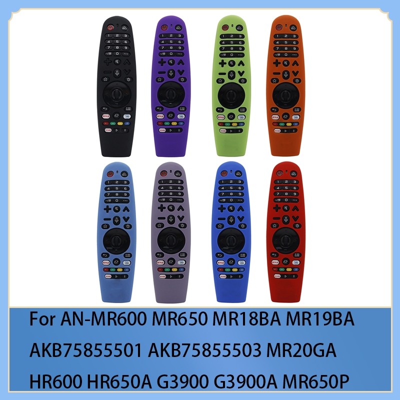 Ốp bảo vệ silicon Tương thích với LG AN-MR600 MR650A MR18BA MR19BA AKB75855501 Vỏ điều khiển từ xa c