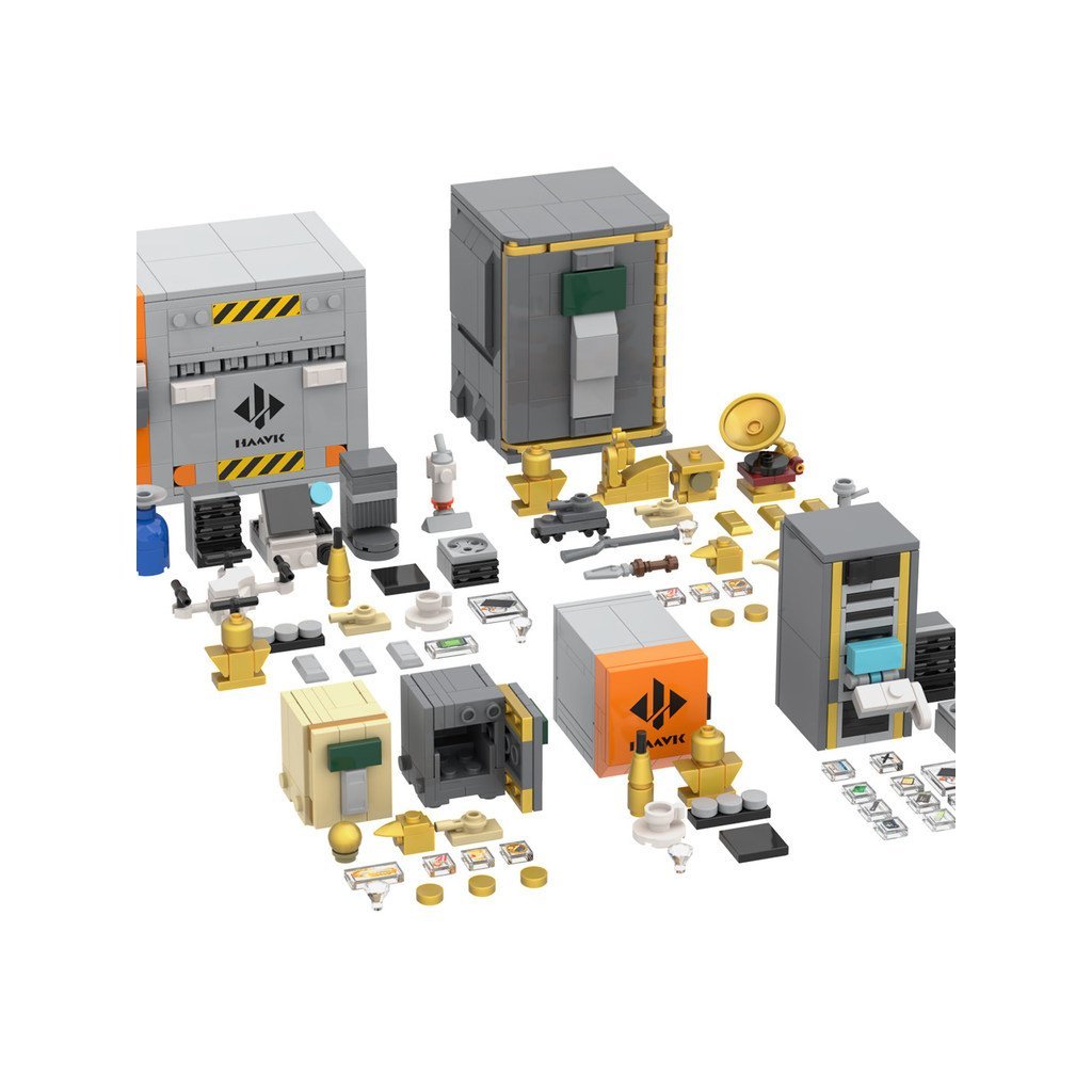 Delta Game Series Delta Force Supply Pack Khối xây dựng MOC Đồ chơi chèn hạt nhỏ Q5IC