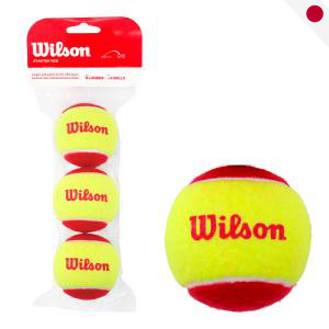 Wilson Junior Kids Tennis Balls - Starter Foam Balls in Red, Orange, and Green (3-4 Pack)