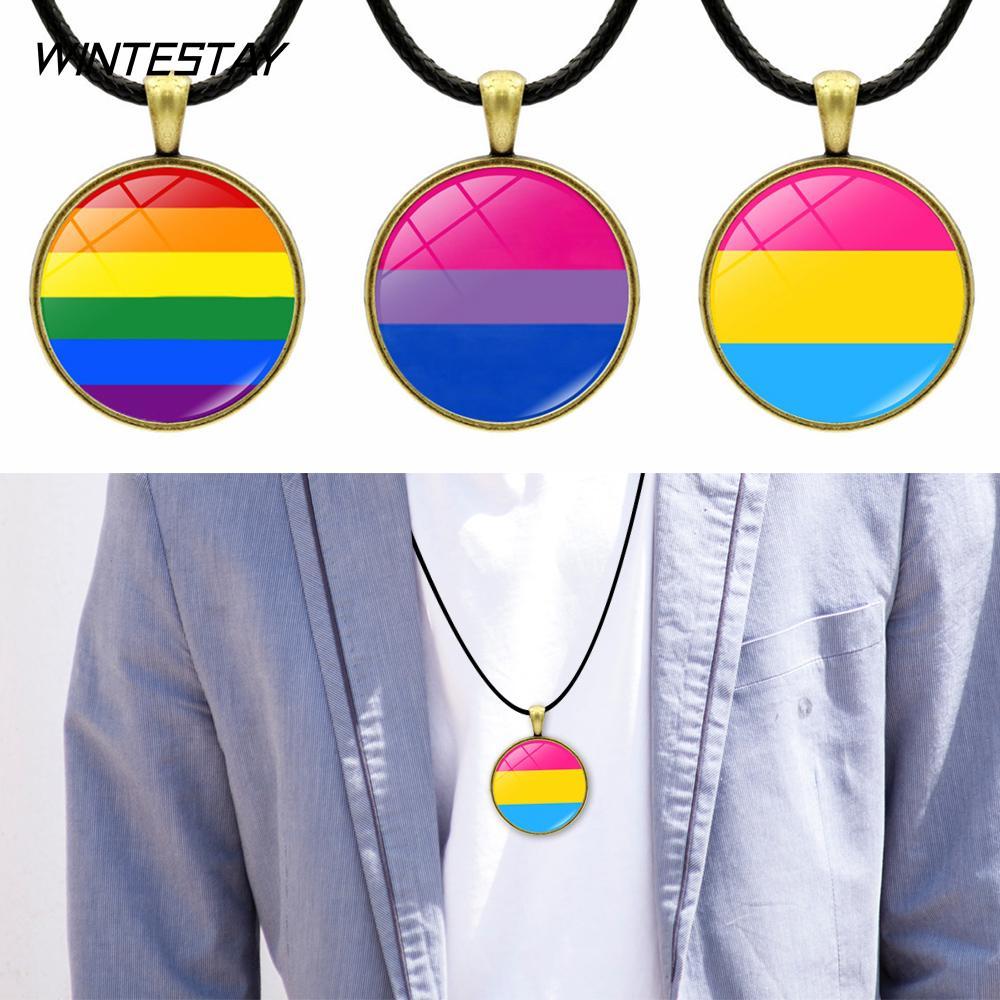 WINTESTAY Gay Pride Trang sức thời trang đồng tính nam & đồng tính nữ LGBT