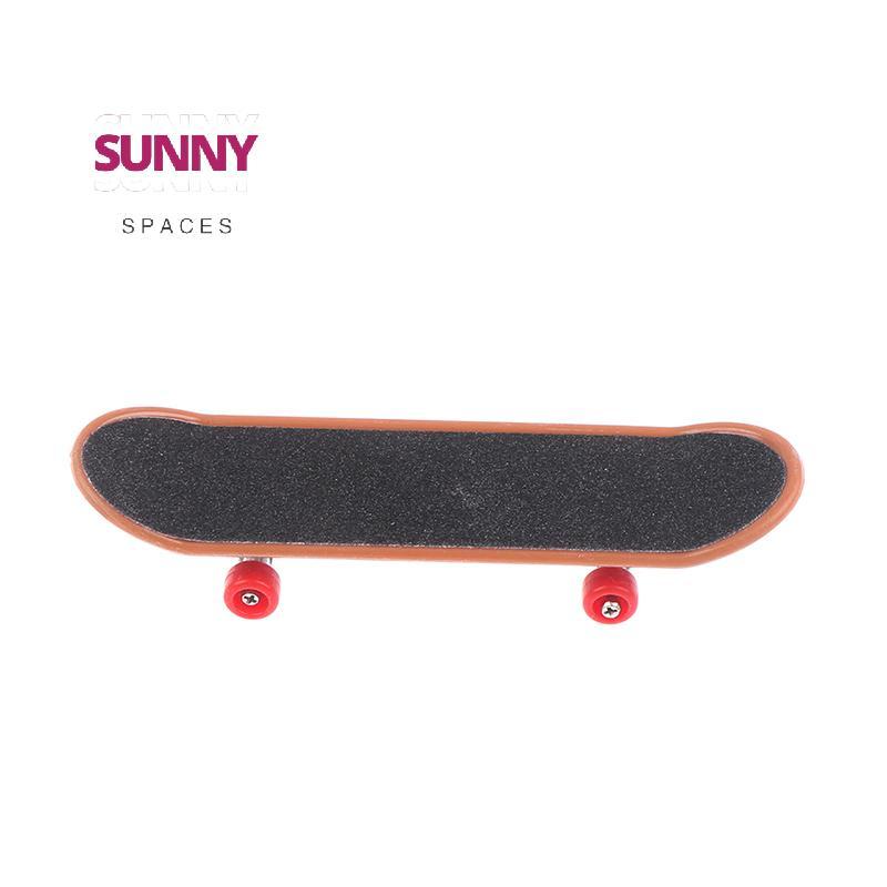 [Sunny Spaces] Fingerboard Mini Finger Skateboard Nhựa Finger Skate Scooter Skateboard Toy mới