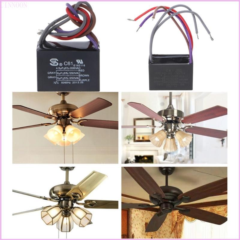 Tụ điện khởi động quạt Cinna CBB61 4 5 + 6 + 5UF 4 5 + 6 + 6UF 5 + 5 + 5UF 4 + 4 + 2 5UF 4 + 5 + 6UF