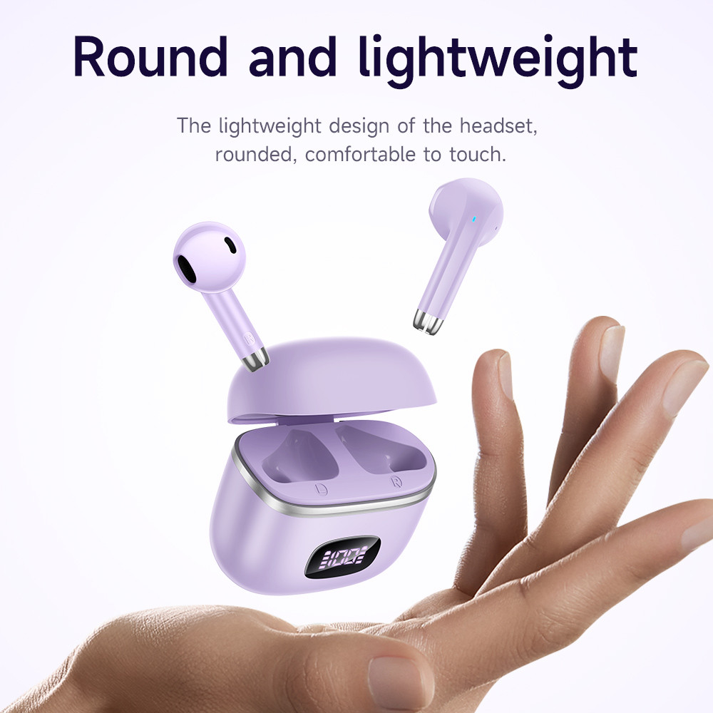 Tai nghe bluetooth Hoco EQ1, tai nghe nhét tai không dây có mic đàm thoại, âm thanh nổi, cảm ứng - P