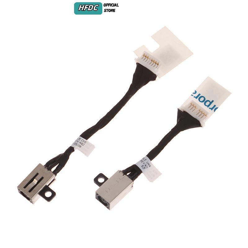 HFDC Latitude 3410 3510 E3510 E3410 Laptop DC Jack Sạc Cáp Mềm 07DM5H 0N8R4T