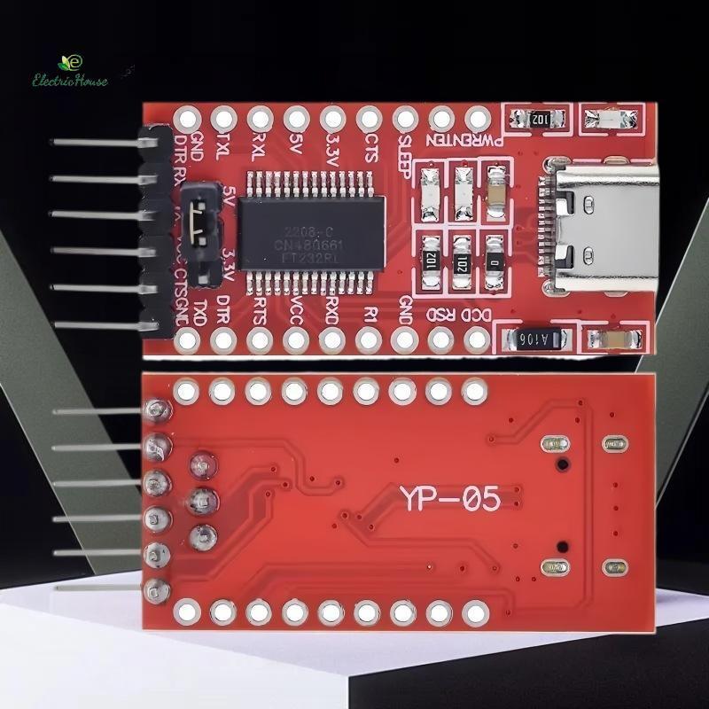 [Nhà Điện] 1 Cái USB TO TTL Mini / Type-C FT232RL FT232 FTDI USB 3.3V 5.5V Sang TTL Serial Adapter M