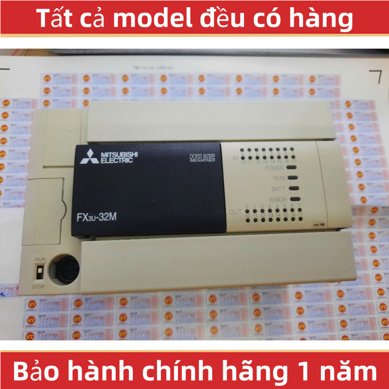 Bộ lập trình PLC FX3U 16MT 32MT 48MT Mitsubishi tháo máy giá rẻ