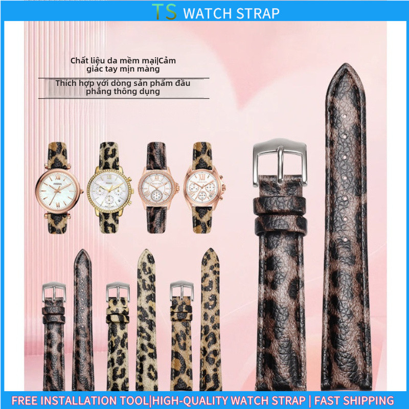 Áp dụng cho nữ BURBERRY, DW, Tank Watch, Dây đeo đồng hồ thay thế da báo thời trang