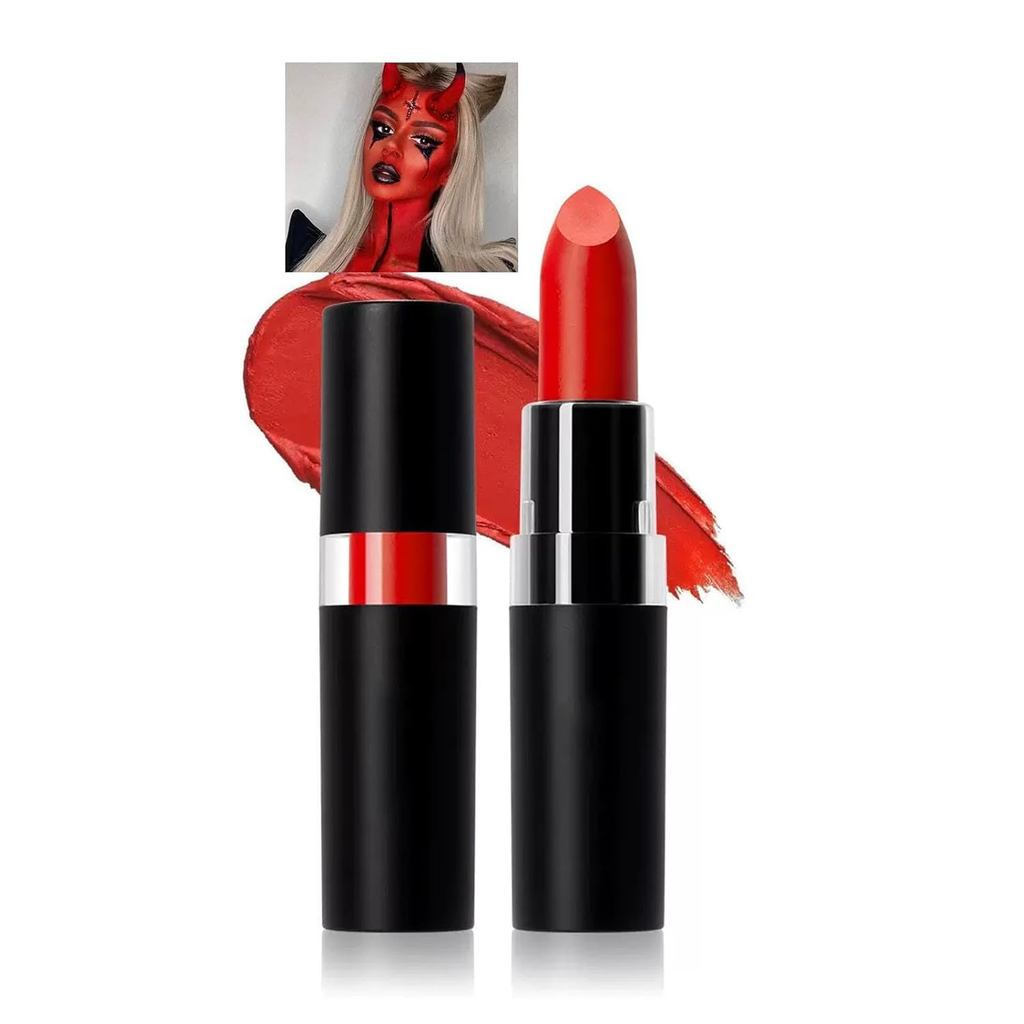 Red Body Paint Stick, Waterproof Face and Body Paint for Halloween Joker Zombie Vampire Skeleton Sku