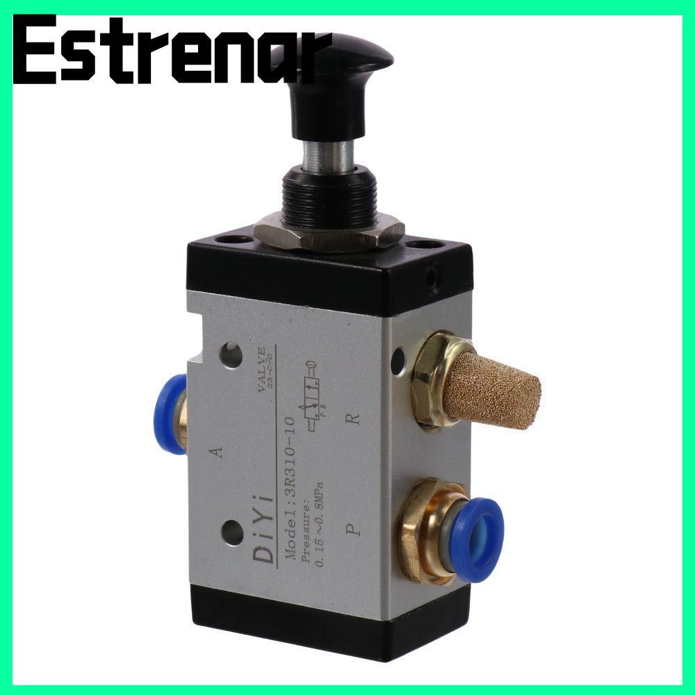 Van điện từ ESTRENAR, Khí nén 3 chiều 3R210-08, Van khí thủ công Điều khiển bằng tay không khí 1 / 4