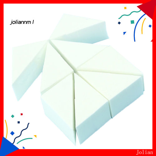 [JM] 8 Chiếc Lady Make Up Mỹ Phẩm Puff Triangle Foundation Sponge Powder Facial Puff