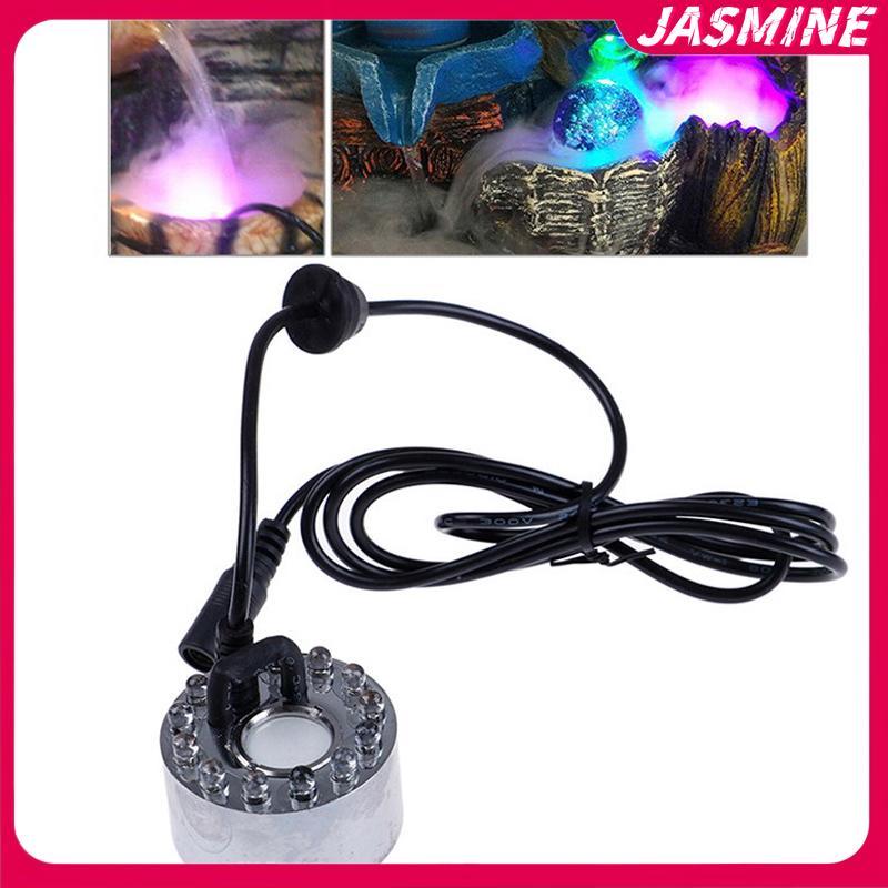 JASMINE Halloween LED Đài Phun Nước Ao Fogger Mini Mist Maker Fogger Ao Vườn Máy Phun Sương Cho Hall