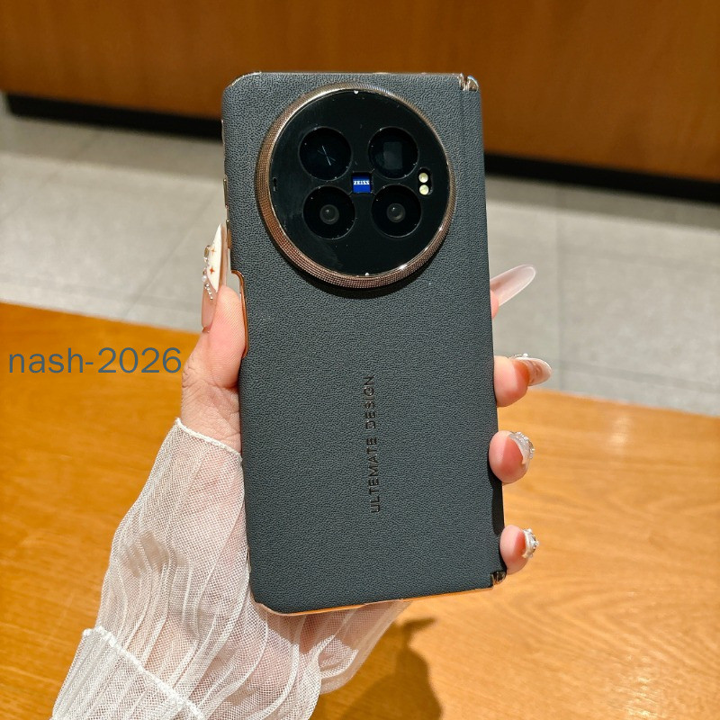 Ốp lưng cho Vivo X Fold6 XFold6 vivo X Fold 6 Tùy chỉnh Ốp lưng chống sốc Vỏ lưng bản lề da thân thi