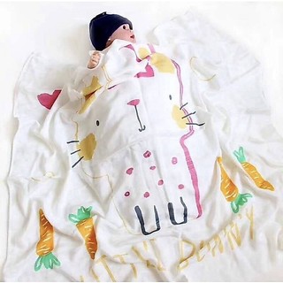 CHĂN LỤA MANNY 100% SỢI TRE 120x120