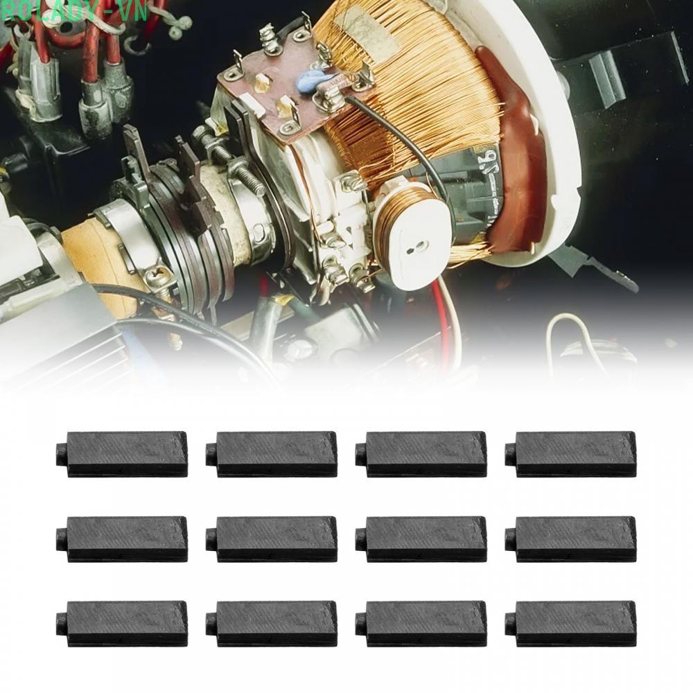 #ROYALLADY#12pcs 4x5.5x17mm Carbon Brush Assemblies for Hair Dryer Anchor Engine Fit