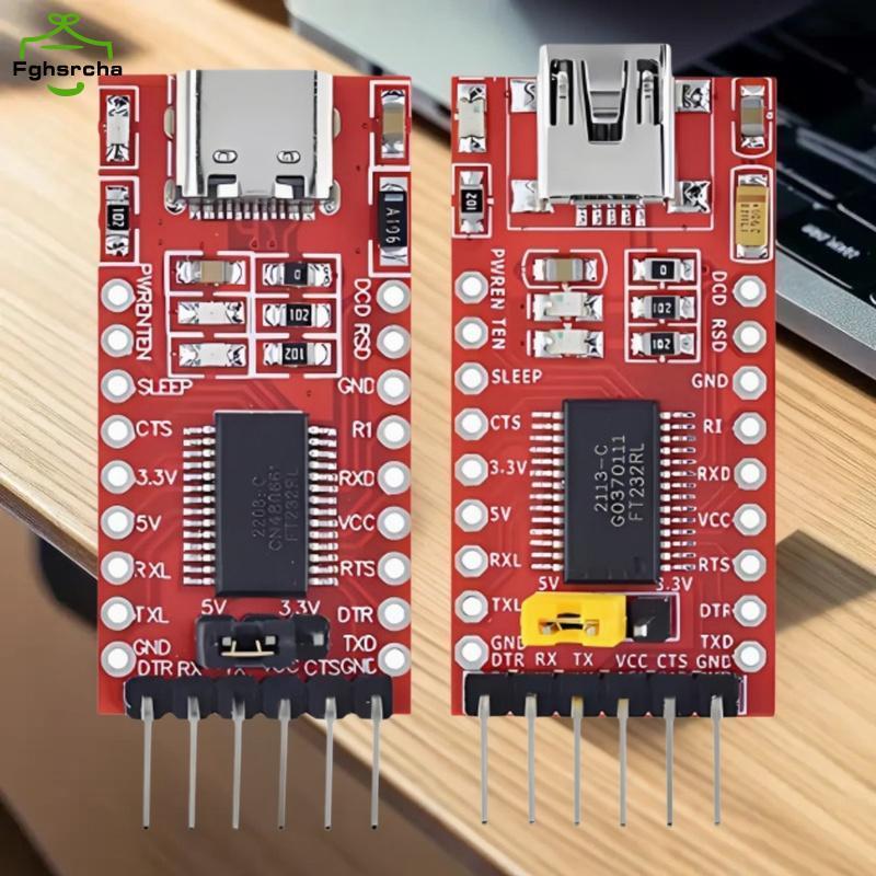 1 Chiếc USB Sang TTL Mini / Type-C FT232RL FT232 FTDI USB 3.3V 5.5V Sang TTL Nối Tiếp Module Cho FT2