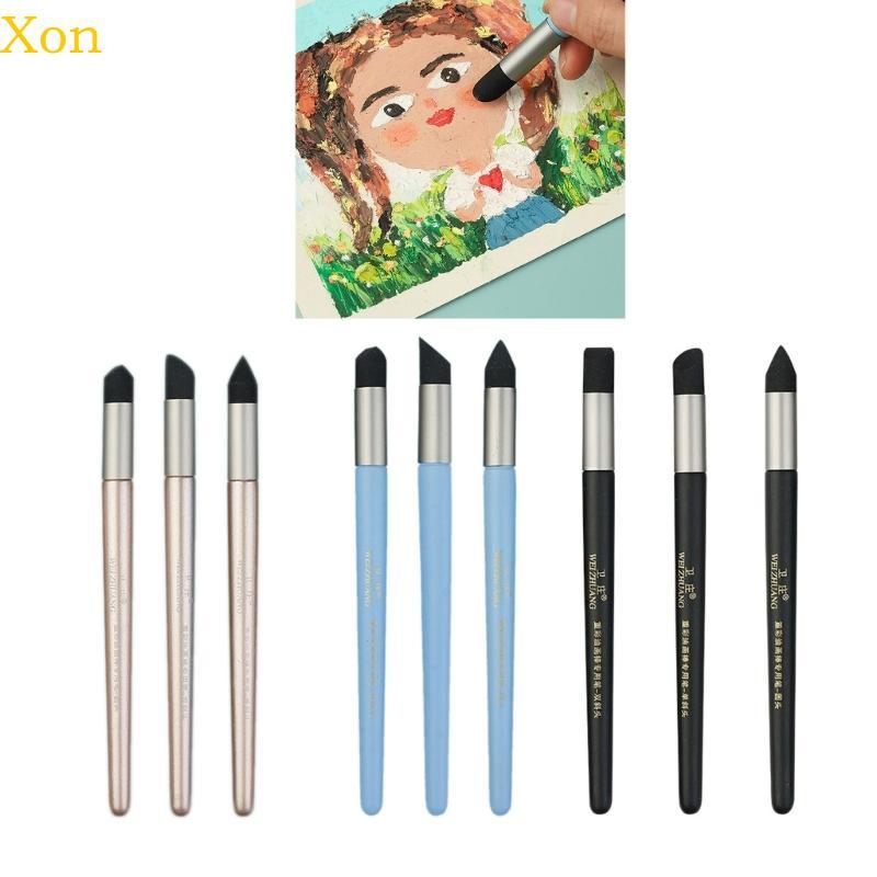 Xon Color Shaper Paint Mixing Tool để leming Blending Highlighting Chi tiết Đầu nghiêng Đầu tròn Pas