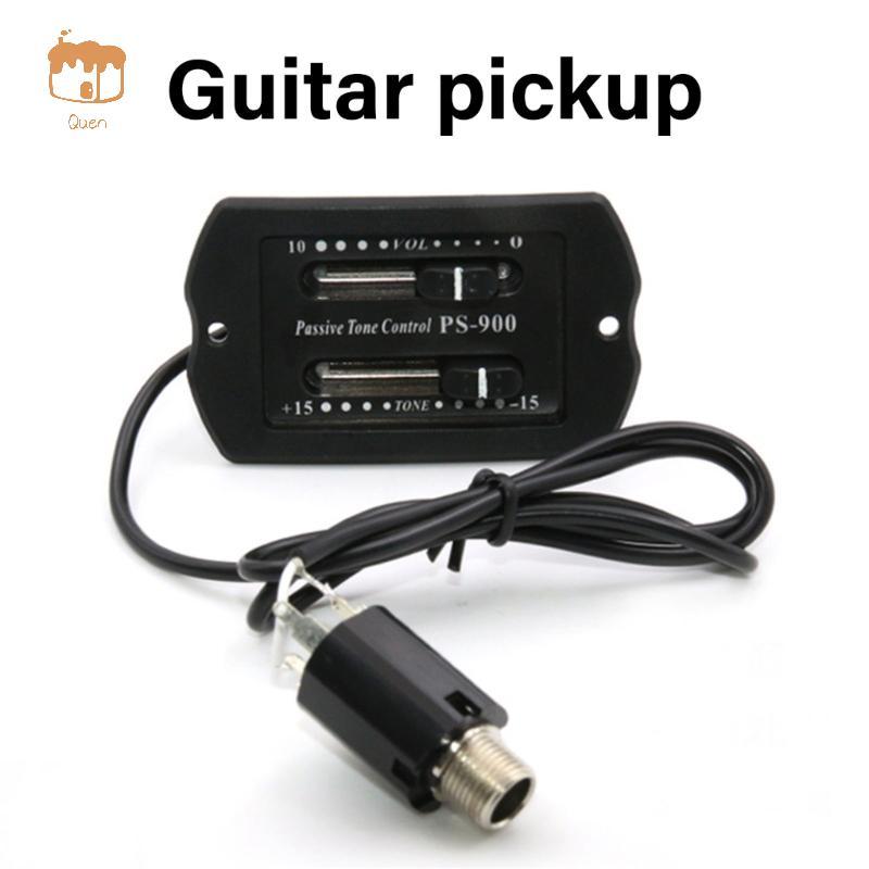 Que Acoustic Guitar Pickup 2 Band EQ Acoustic Guitar Preamp Acoustic Guitar Preamp