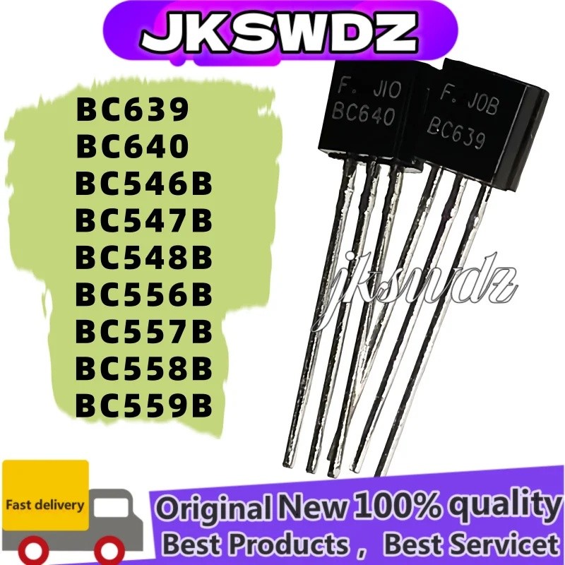 10 Chiếc BC639 BC640 BC546B BC547B BC548B BC556B BC557B BC558B BC559B Trường Hiệu Ứng Transistor TO-