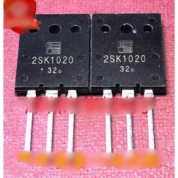 2 chiếc 2SK1020 K1020 500V 30A Ống hiệu ứng trường MOS công suất cao TO-3PL
