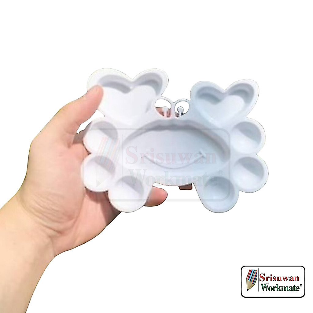No.666 Bảng Hình Cua Arton Đĩa Trắng Màu Thịt Dễ Dàng Trộn Màu Sắc Chất Lượng Cao Nghệ Thuật