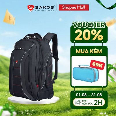 Balo Du Lịch Thể Thao Cần Kéo SAKOS NEO GIBRALTAR 17 Inch (17")