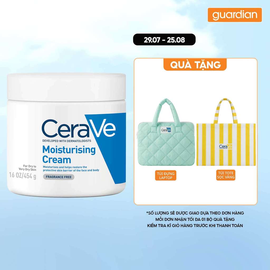 Kem Dưỡng Ẩm Dành Cho Da Khô Cerave 454G