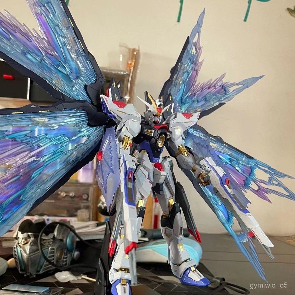 Mô hình lắp ráp Gundam Strike Freedom:100 khung hợp kim hộp màu Daban đồ chơi cao cấp cho nam