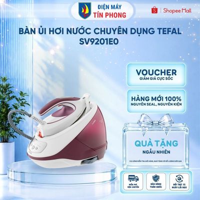 Bàn ủi hơi nước chuyên dụng Tefal SV9201E0 - Bảo hành 24 tháng - Hỏa tốc 2H HCM