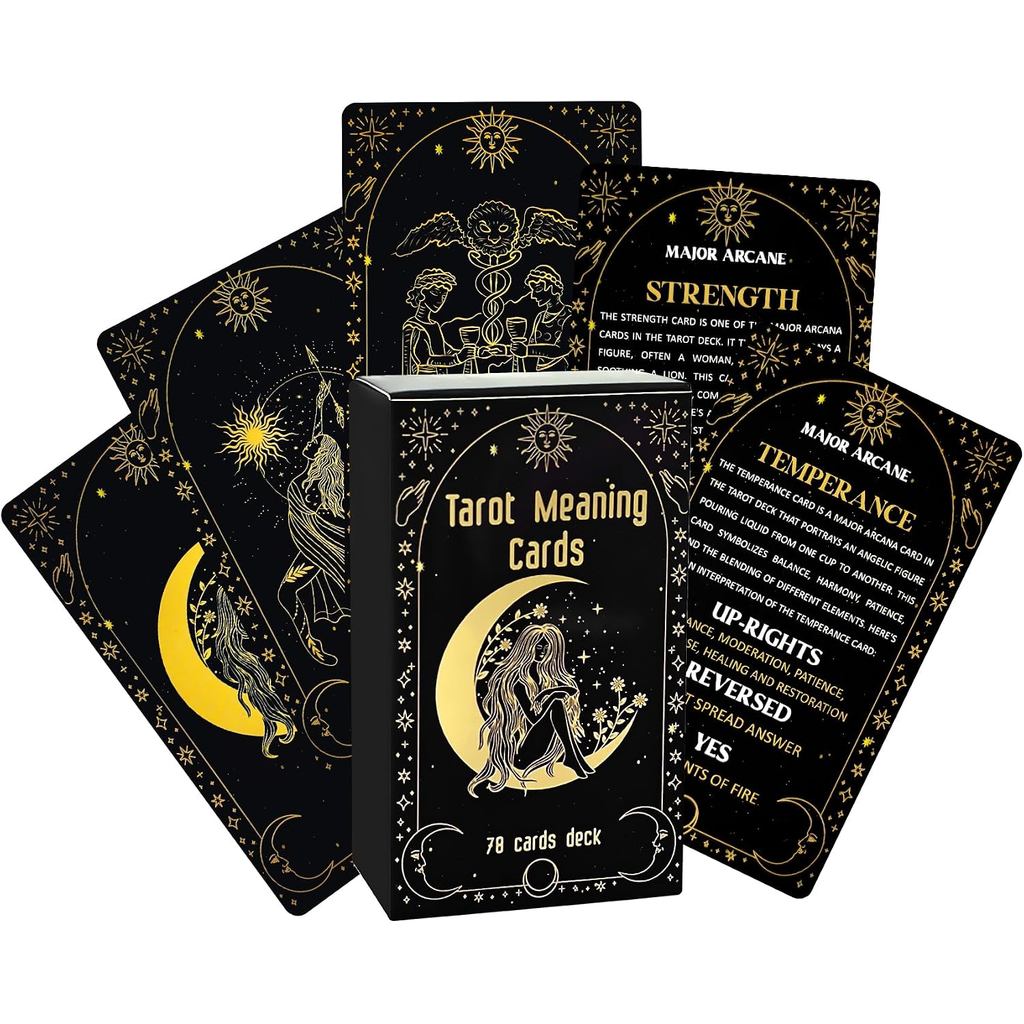 Knana 78 Lá Bài Tarot Có Ý Nghĩa Về Chúng Họa Tiết Văn Bản Thẻ Tarot Học Thẻ Tarot Cho Người Mới Bắt